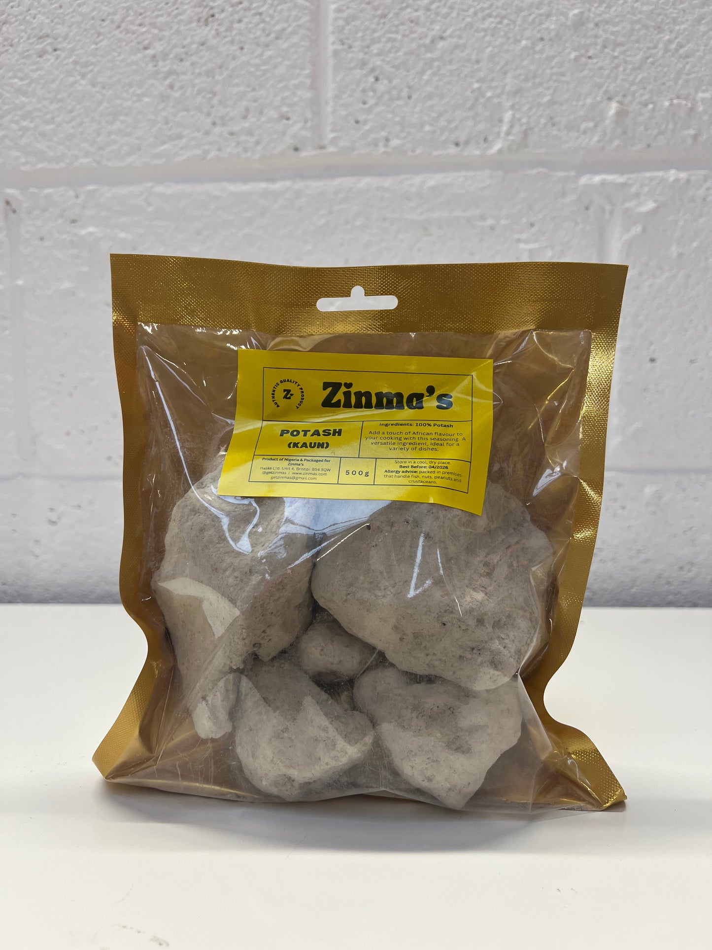Zinma’s Potash / Akaun